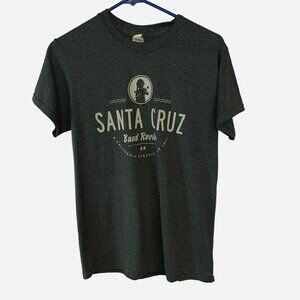 Gildan Santa Cruz 2016 Band Review Tee Pullover Crew Neck Size Small Unisex Blue